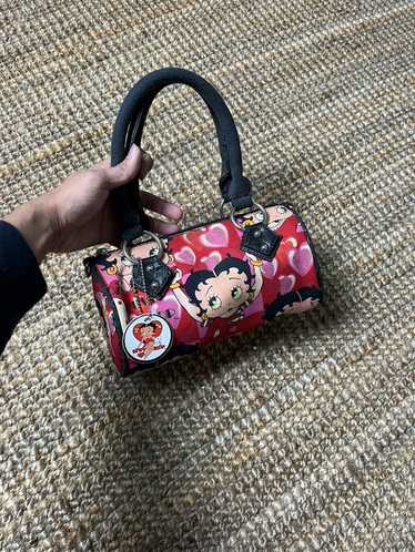 Streetwear × Vintage Y2k Betty Boop Red Handbag