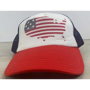 Other United States Hat States Shape White Snapbac