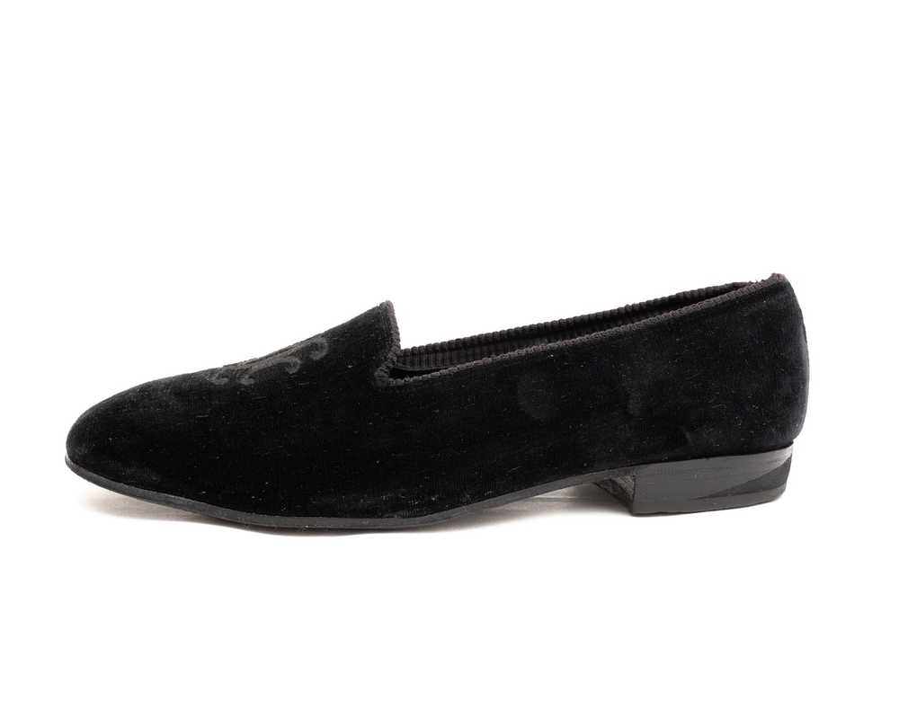 Churchs CHURCH’S Big Logo Velvet Smoking Loafers - image 2