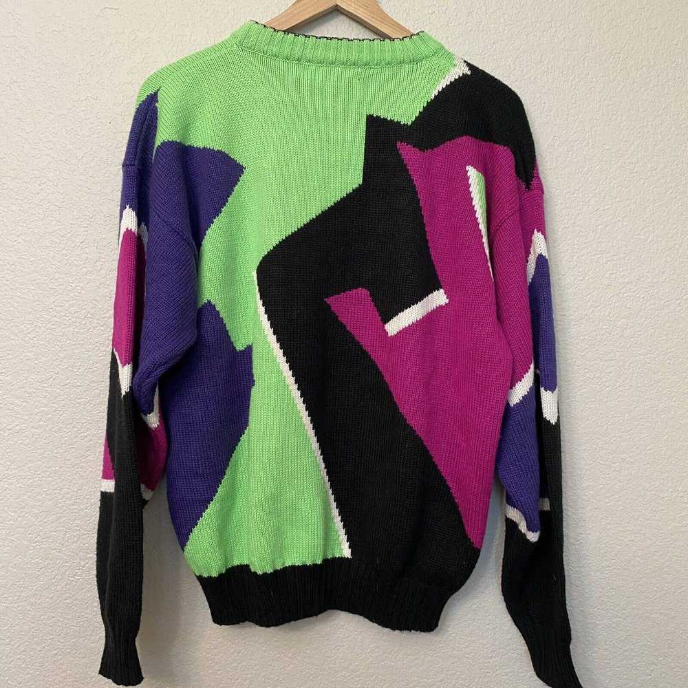 Obermeyer Vintage Obermeyer Colorful Sweater Mens… - image 2