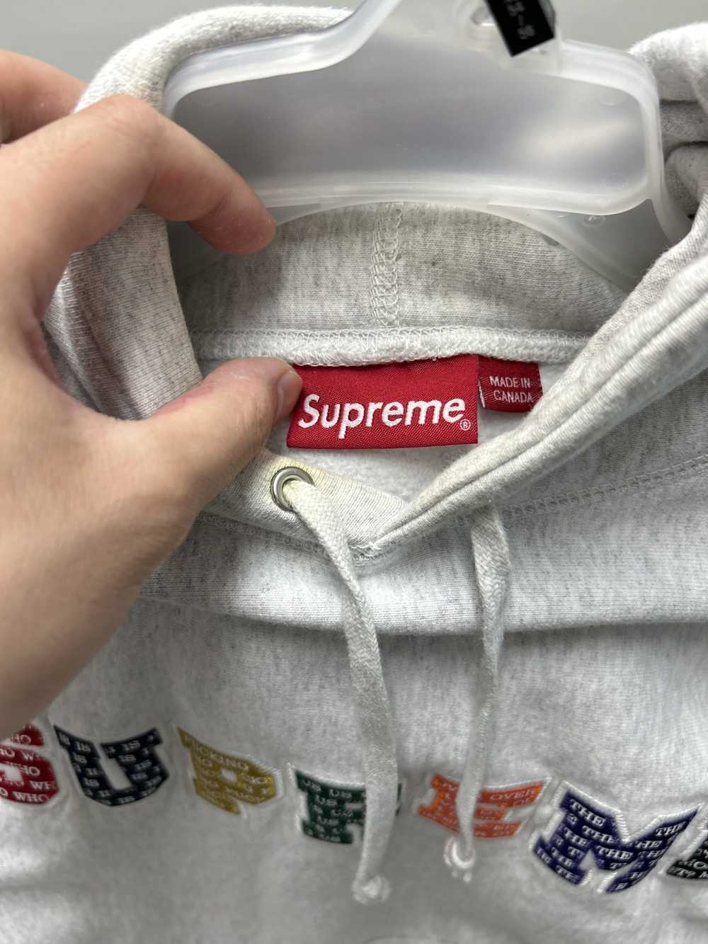 Nike × Supreme Supreme the most hooded sweatshirt - image 6