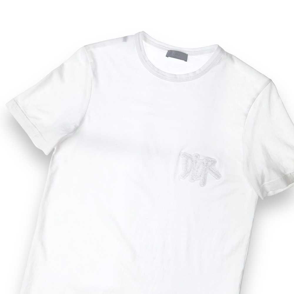 Dior × Stussy Dior x Shawn Stussy Patch White T S… - image 1
