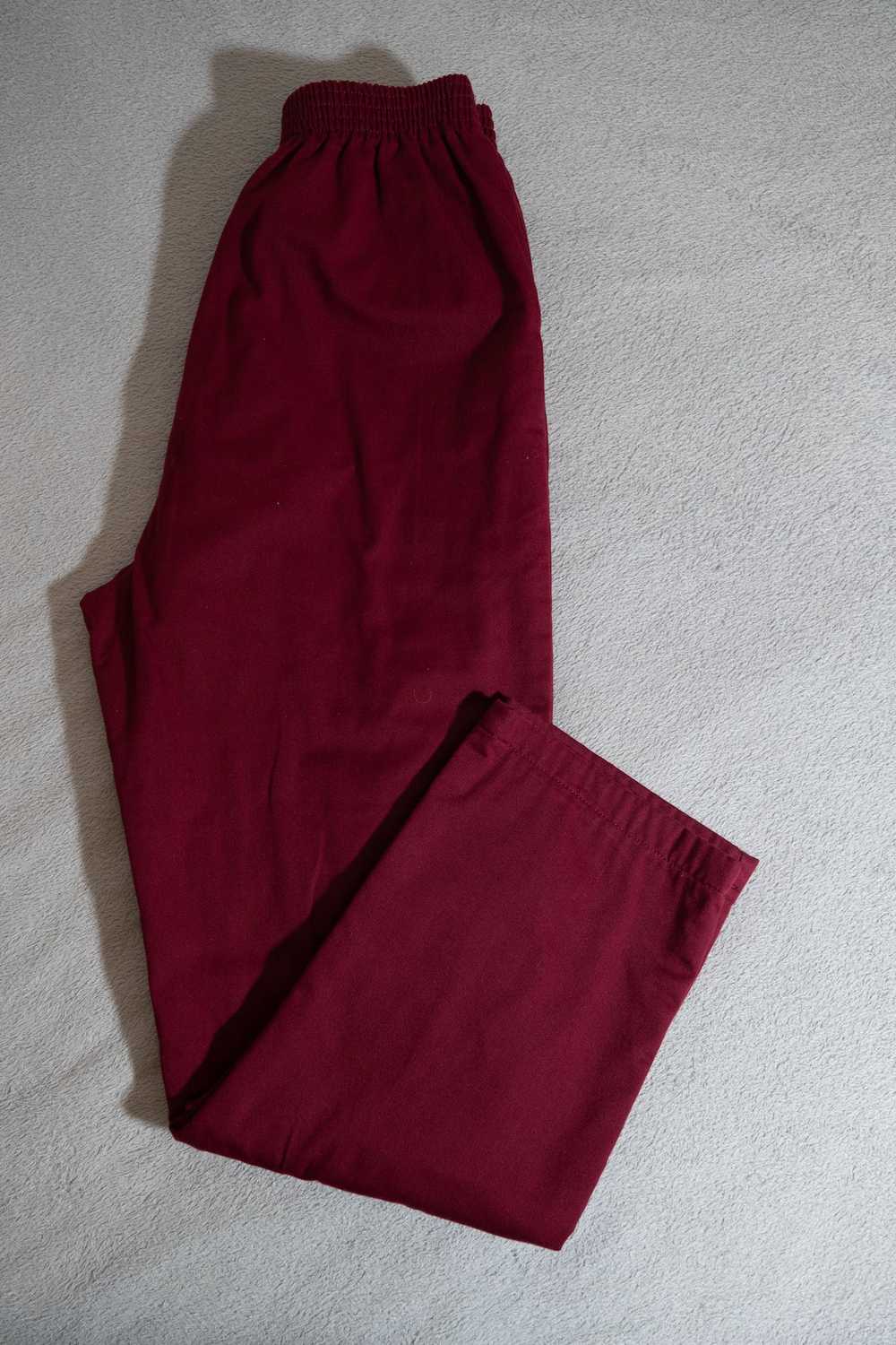 Haband Haband Red Elastic Waist Pants (12A) - image 1