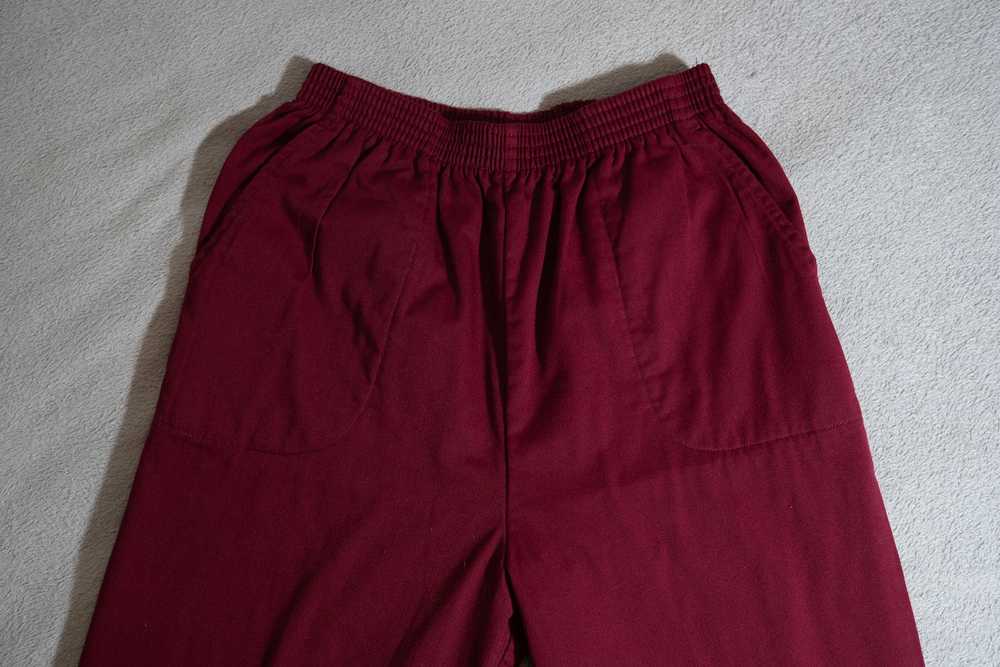 Haband Haband Red Elastic Waist Pants (12A) - image 2