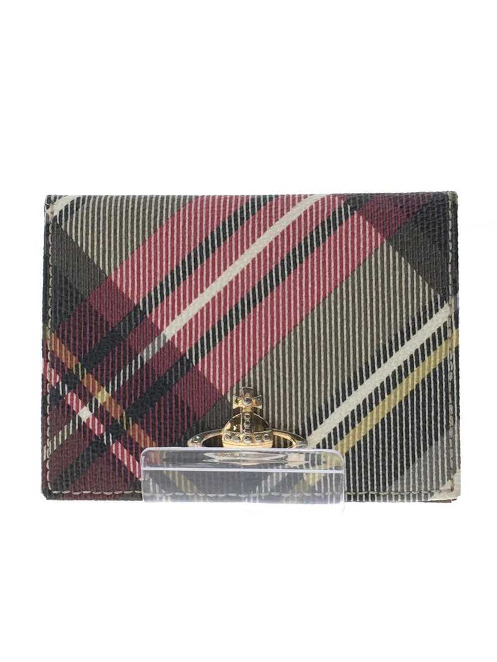 Vivienne Westwood 🐎 Checkered Orb Wallet - image 1