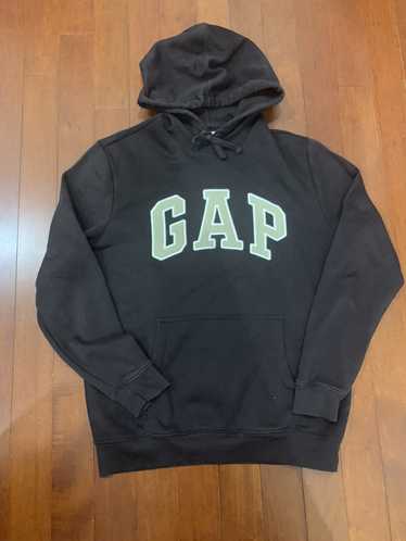 Gap × Streetwear × Vintage gap y2k brown logo hood