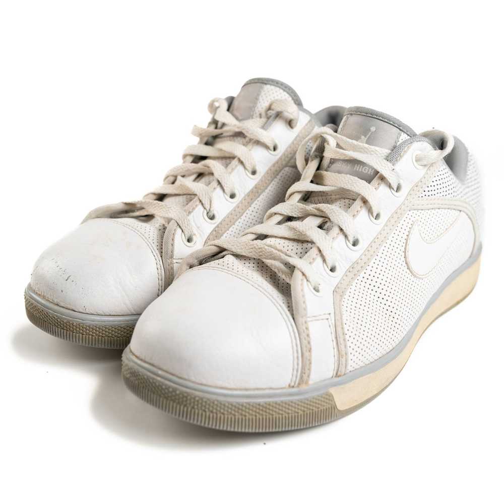 Nike Nike Air Jordan Sky High Retro Low - white/g… - image 2