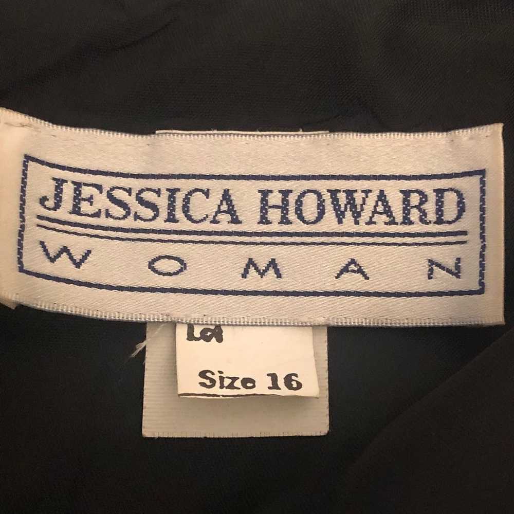 Jessica Howard Vintage Dropped Waisted Polka dot … - image 8