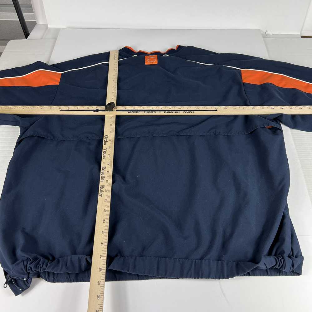 NFL NFL Chicago Bears Jacket Blue & Orange Pullov… - image 10