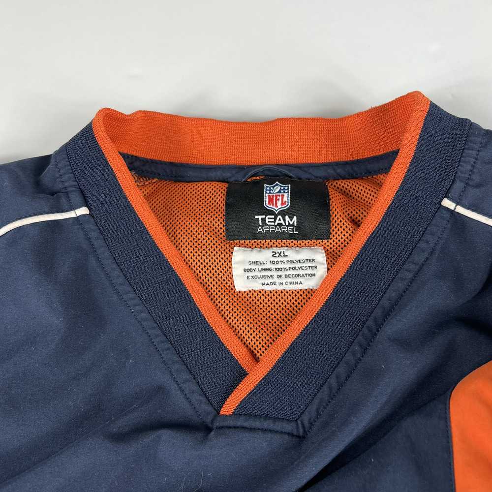 NFL NFL Chicago Bears Jacket Blue & Orange Pullov… - image 8