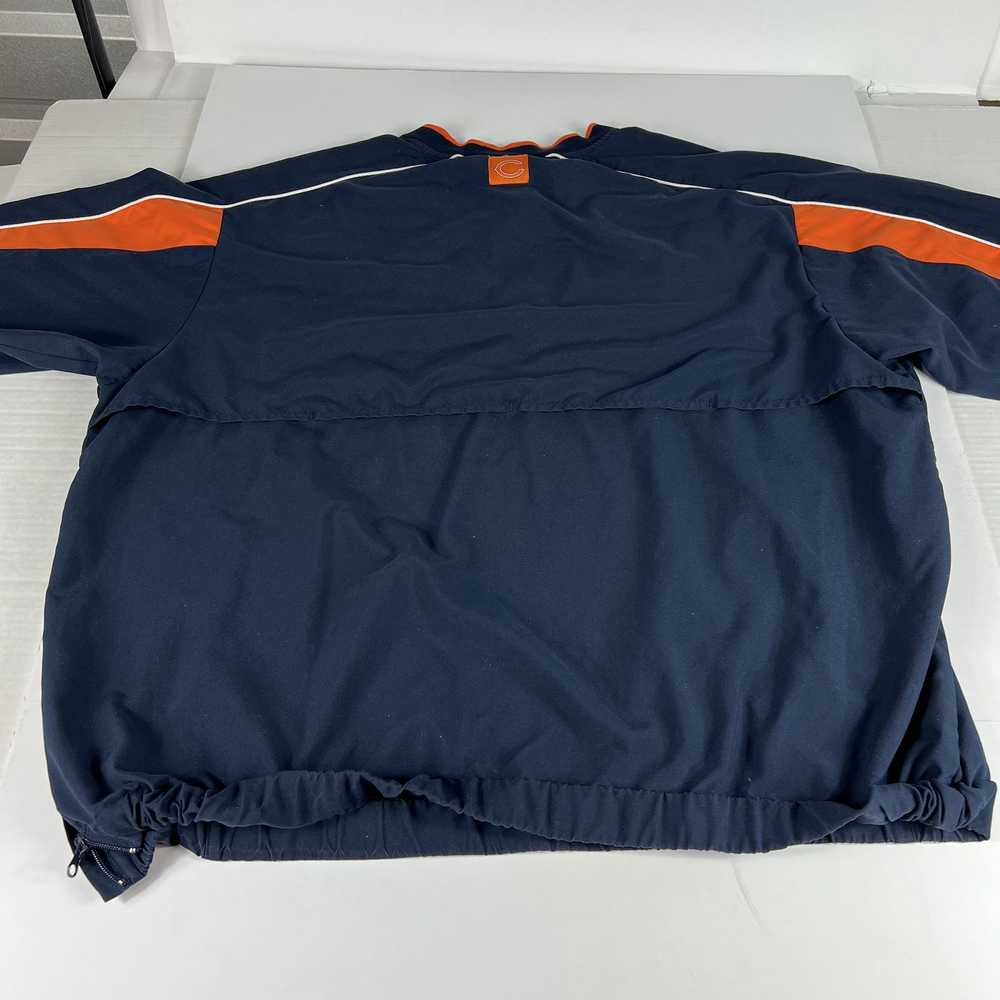 NFL NFL Chicago Bears Jacket Blue & Orange Pullov… - image 9