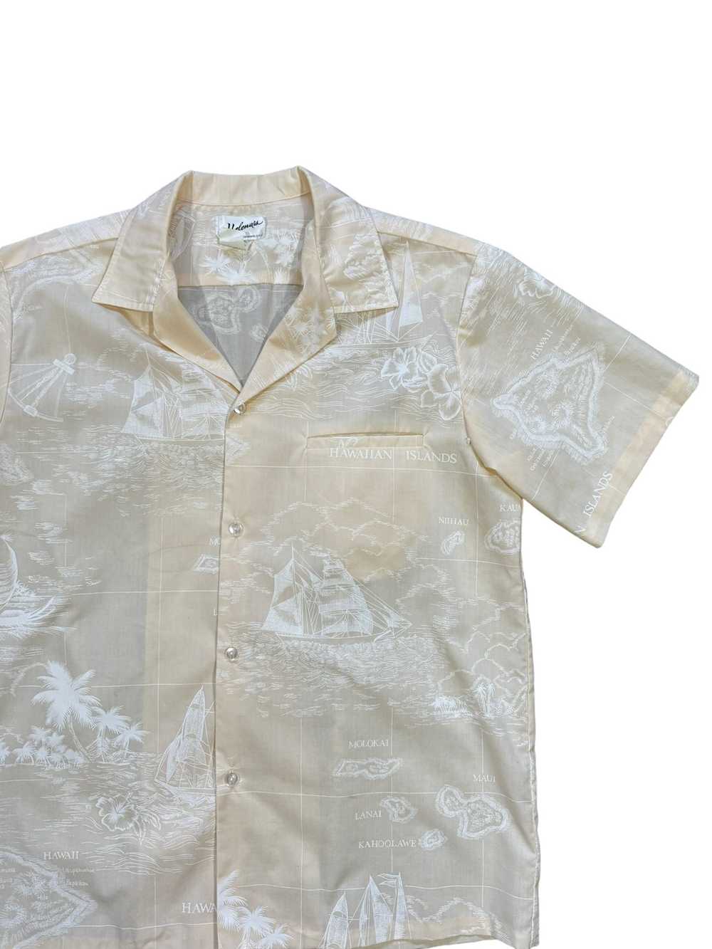 Hawaiian Shirt × Made In Hawaii × Vintage 60s Hel… - image 2