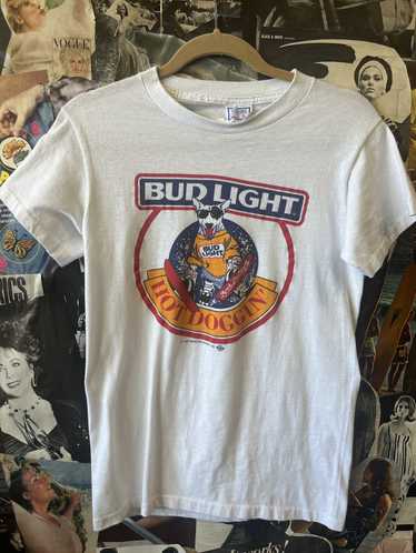 Vintage Bud Light Hot Doggin Single Stitch Tee