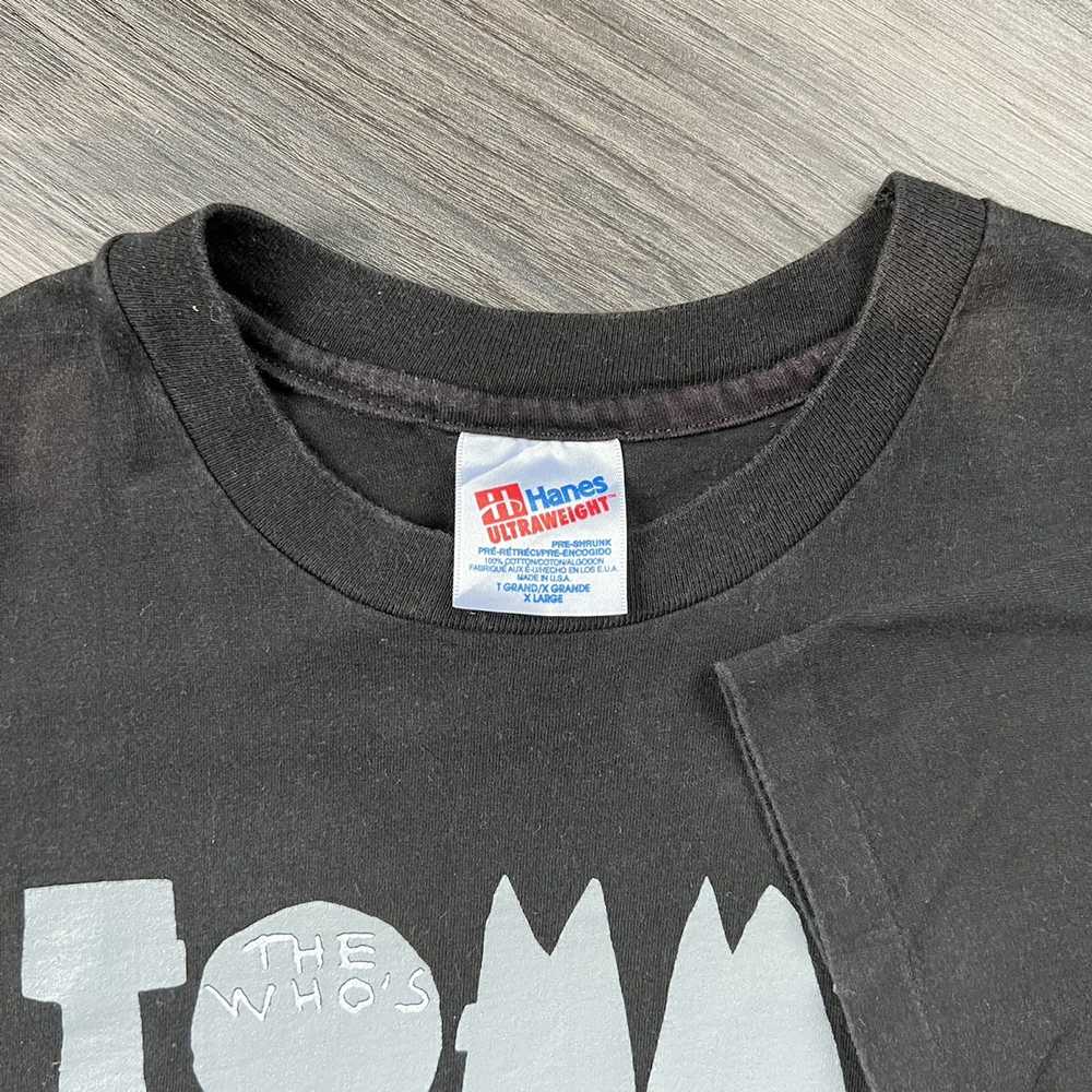 Band Tees × Vintage Vintage The Who Tommy Broadwa… - image 5