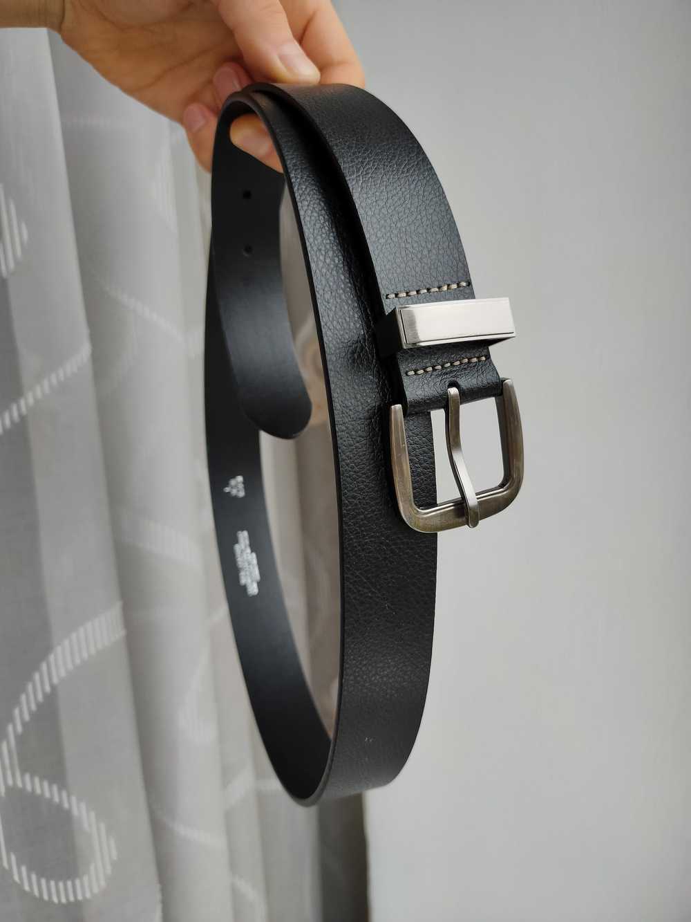 Avant Garde × Designer × Leather Leather Belts Me… - image 1