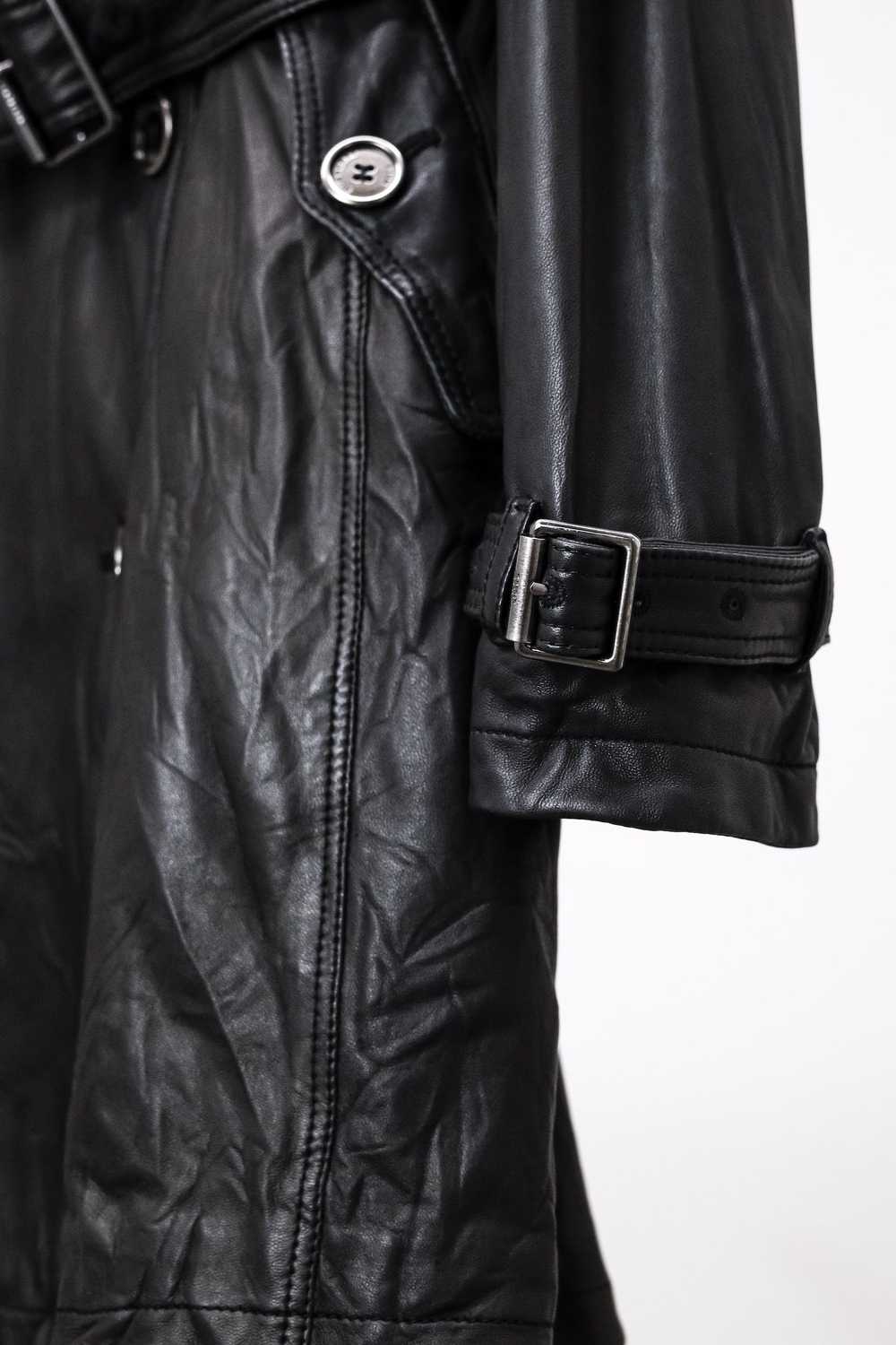 Burberry Burberry Brit Lambskin Leather Black Tre… - image 8