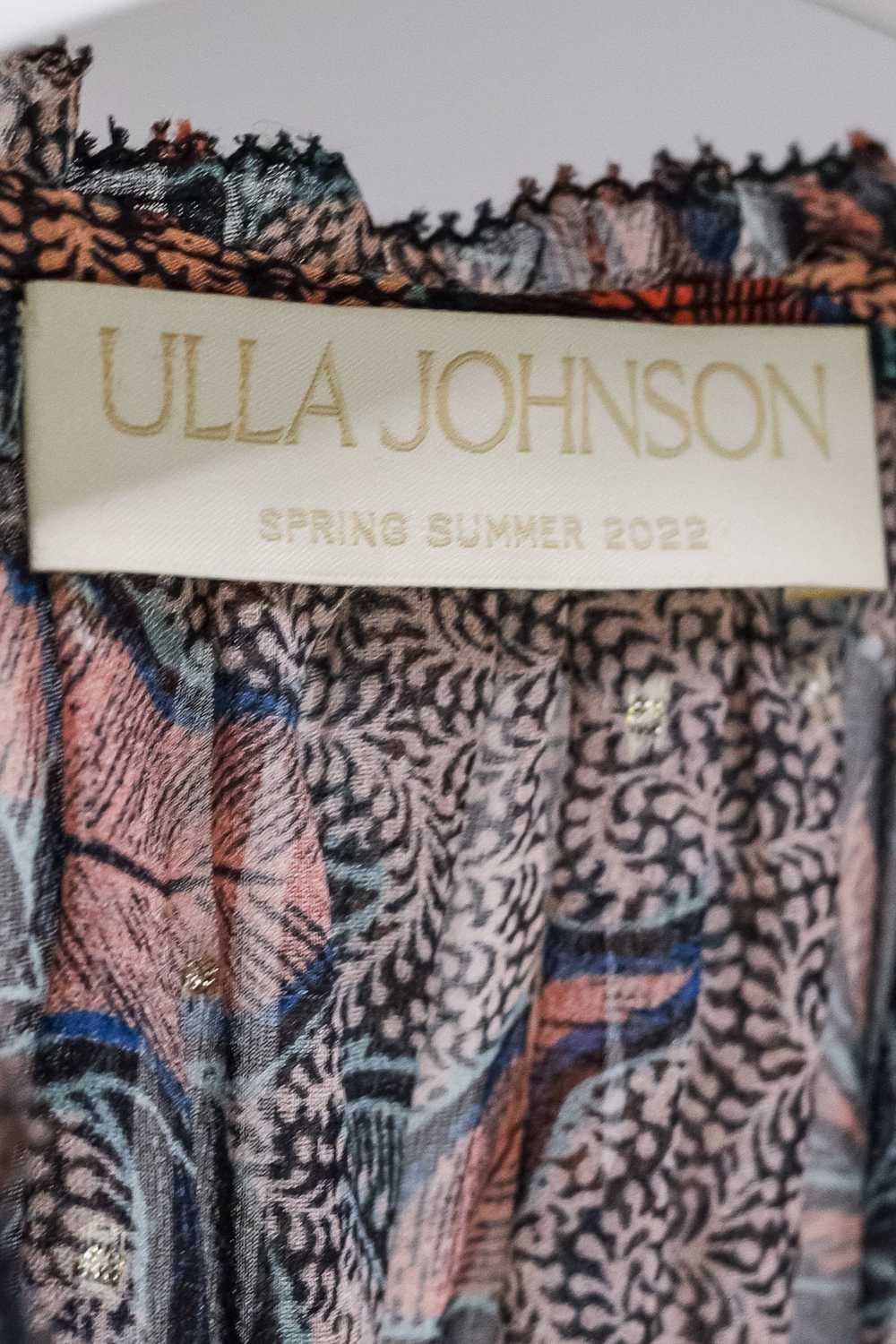 Ulla Johnson Ulla Johnson SS 2022 Sheer Pink Flor… - image 4