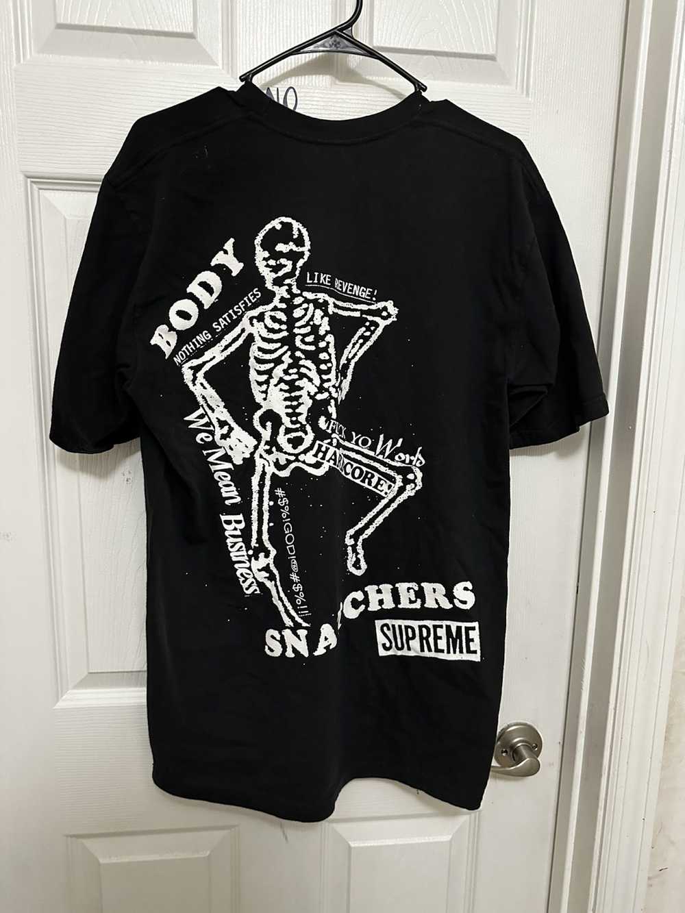 Supreme Skeleton Black Tee