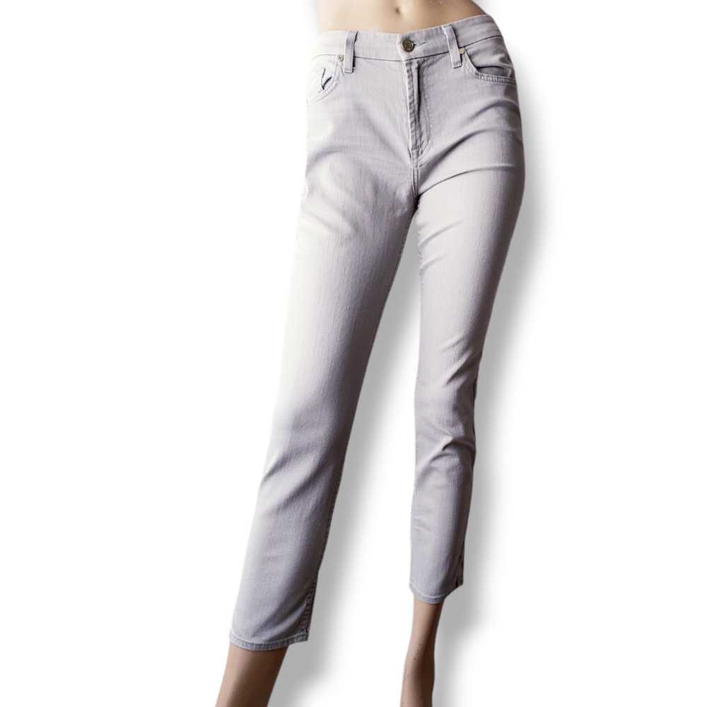 7 For All Mankind 7 For All Mankind Light Gray Mi… - image 4