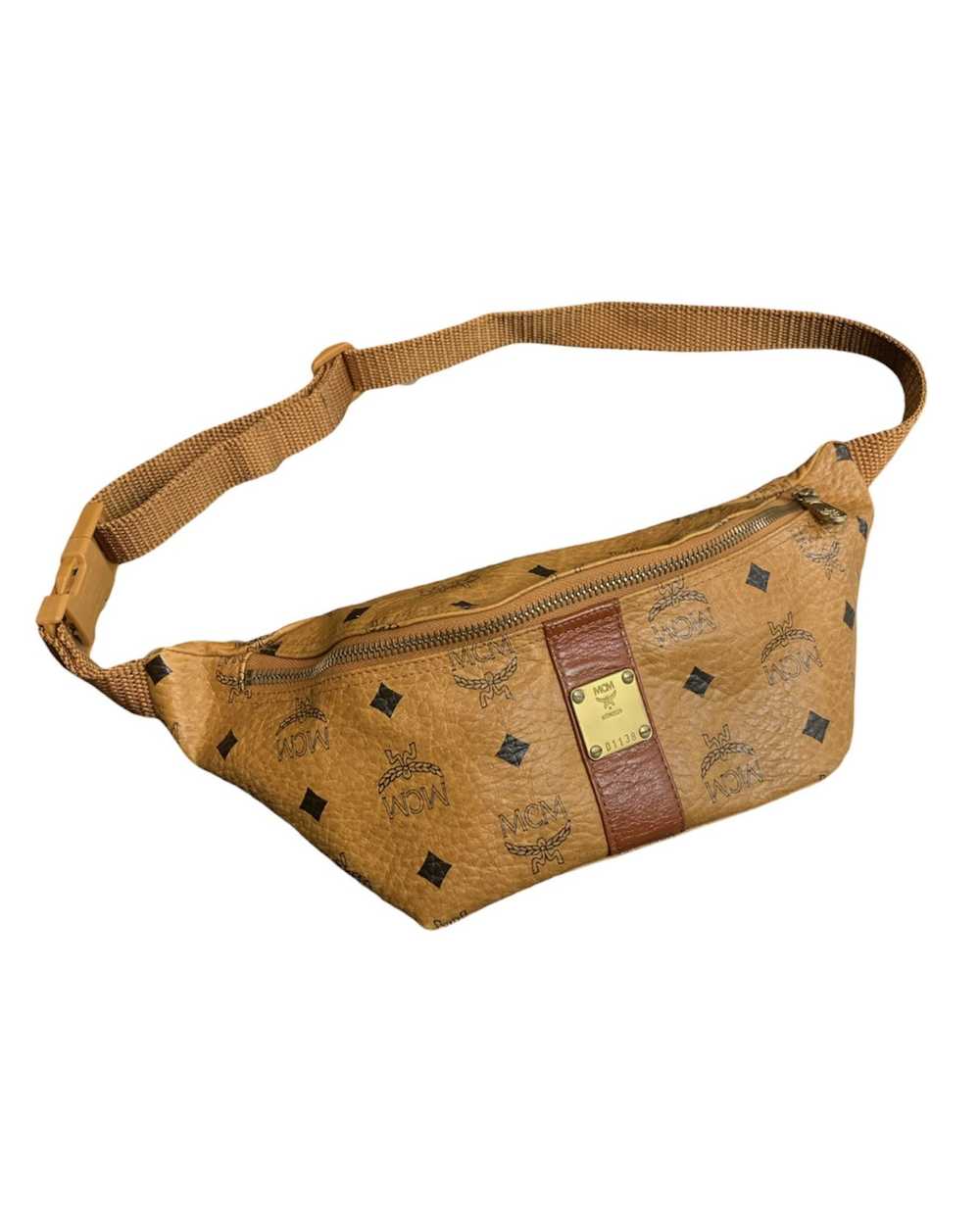 Designer × MCM × Vintage ☢️VINTAGE MCM FANNY PACK… - image 1