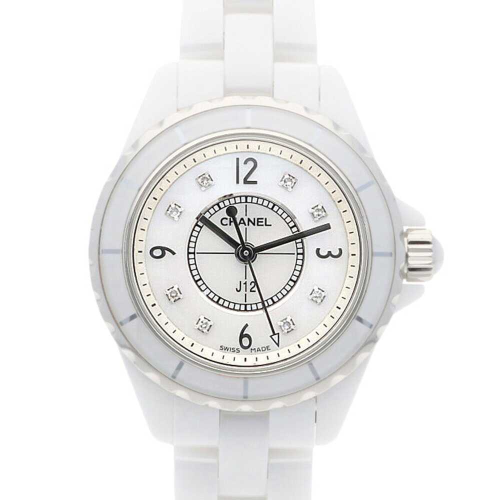 Chanel CHANEL J12 Watch White Ceramic H2570 Quart… - image 1