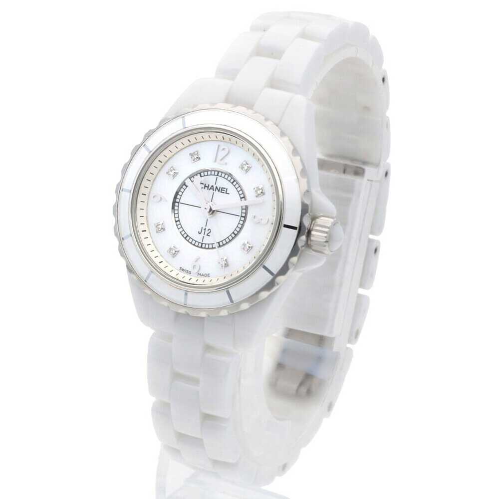 Chanel CHANEL J12 Watch White Ceramic H2570 Quart… - image 3