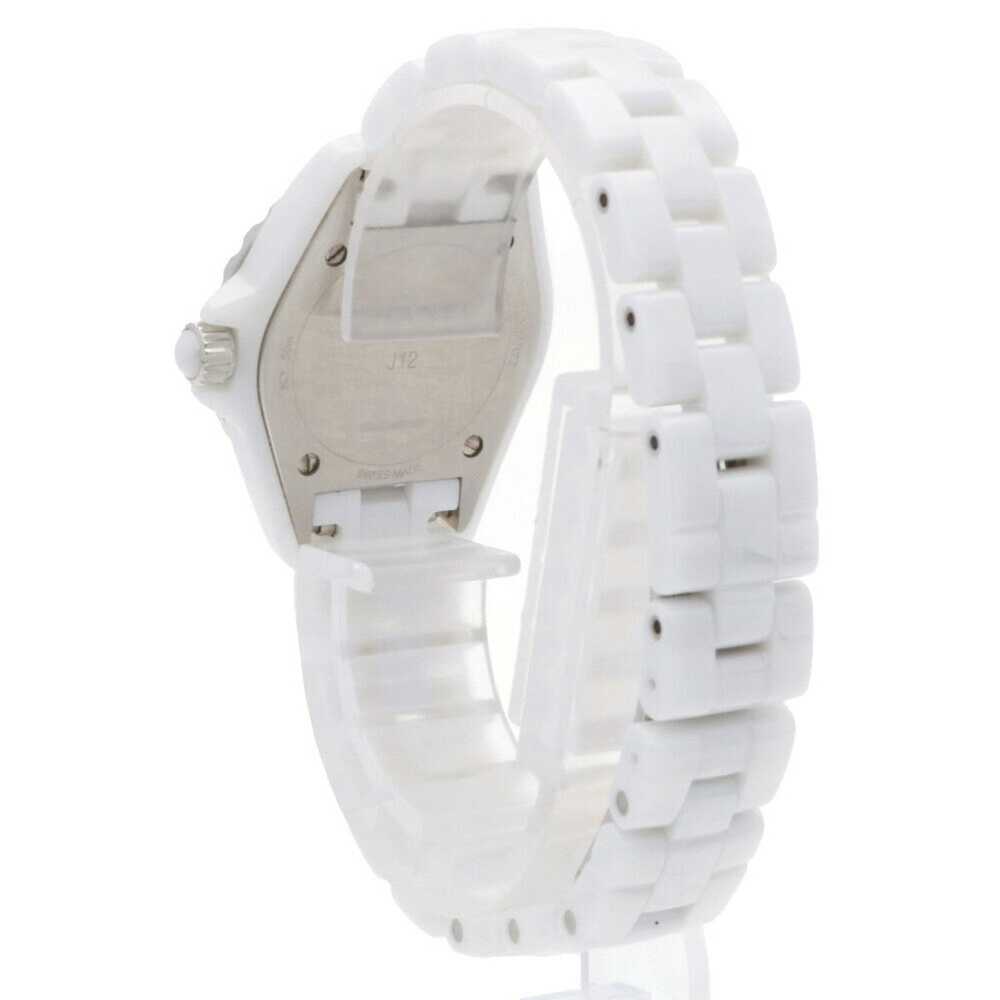 Chanel CHANEL J12 Watch White Ceramic H2570 Quart… - image 5