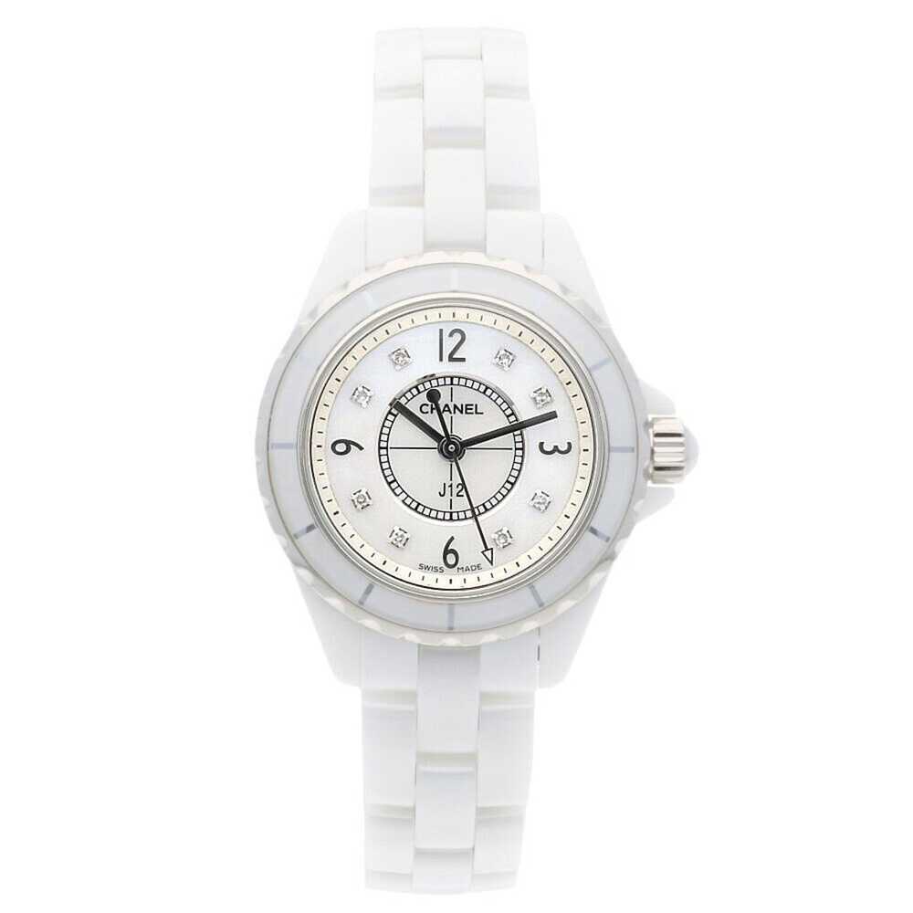 Chanel CHANEL J12 Watch White Ceramic H2570 Quart… - image 8
