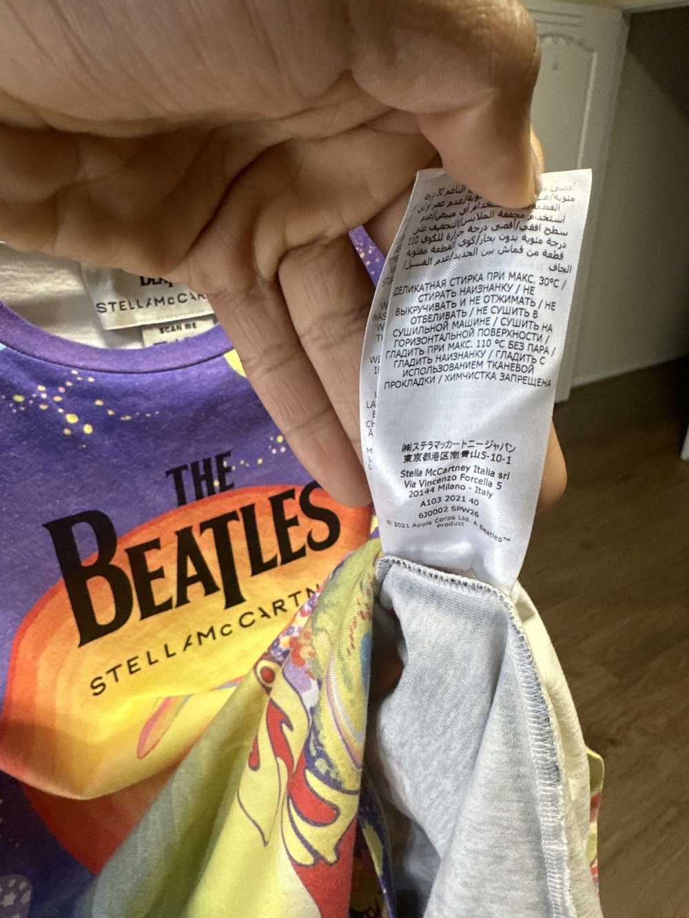Stella McCartney RARE $625 The Beatles multicolor… - image 5