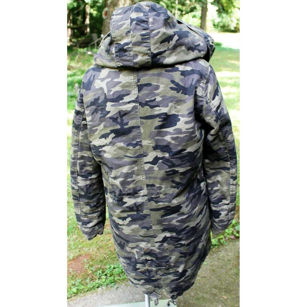 Other Camouflage Jacket Women sz L White Faux Fur… - image 5