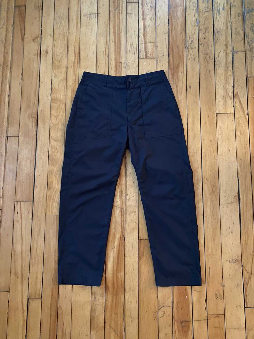 Engineered Garments Fatigue Pant Dark Navy PC Pop… - image 1