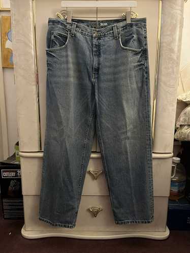 Vintage Anchor Blue Baggy Denim Jeans Size 36x30 Men hot Skater