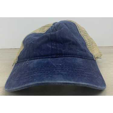 Other Plain Blue Baseball Hat Blue Adjustable Hat 