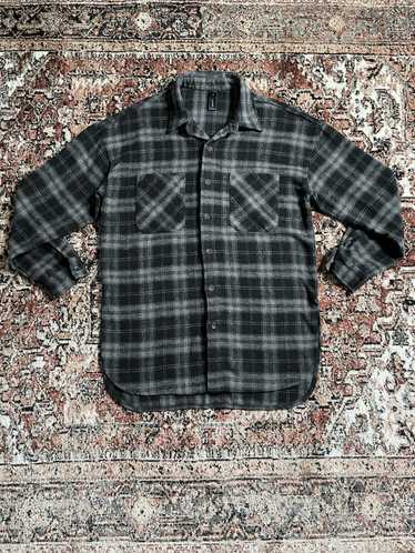 Vintage By.NENS - Black/Gray Fleece flannel