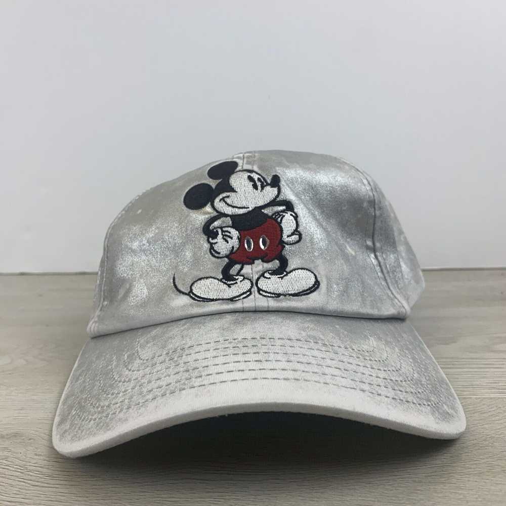 Other Mickey Mouse Hat Gray Adjustable Adult Mick… - image 3