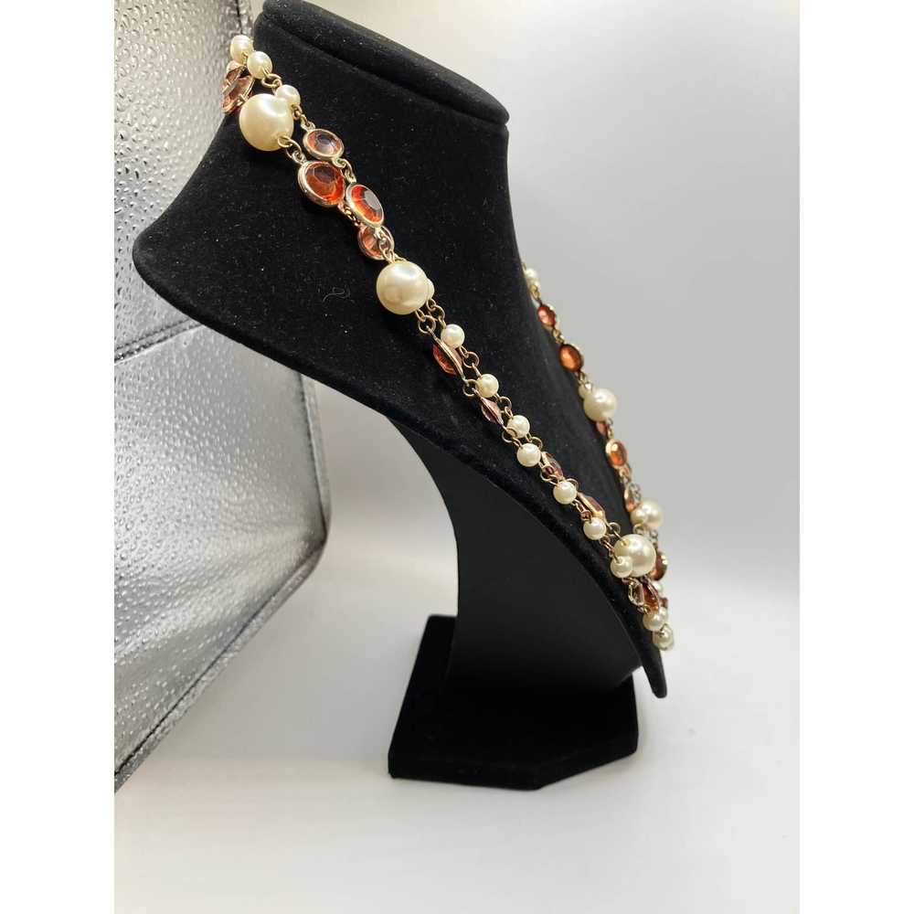 Other Long faux pearls necklace! - image 5