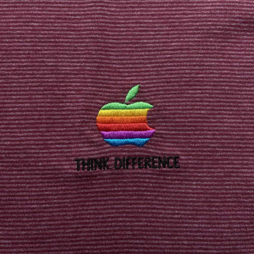 Apple × Streetwear × Vintage 90s Apple embroidery… - image 3