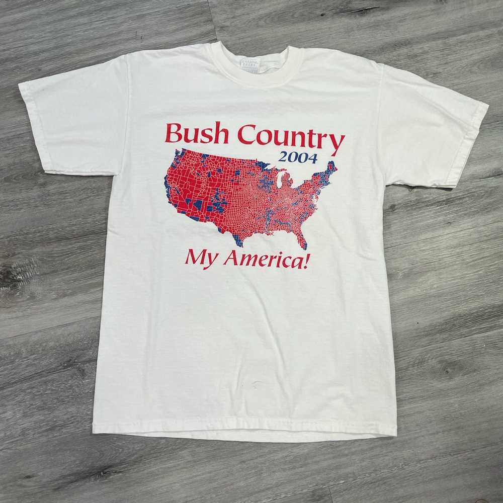 America × Gildan 2004 Bush Country My America Pol… - image 1