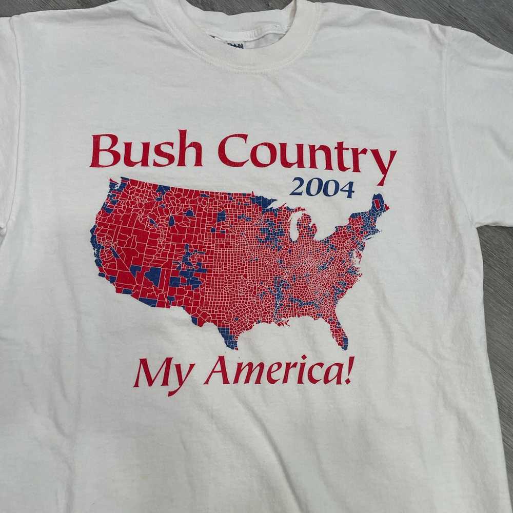 America × Gildan 2004 Bush Country My America Pol… - image 4
