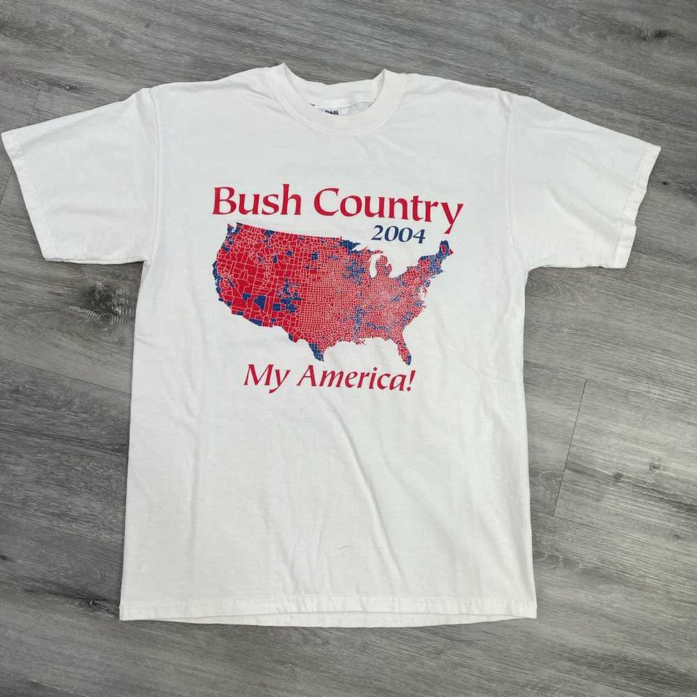 America × Gildan 2004 Bush Country My America Pol… - image 5