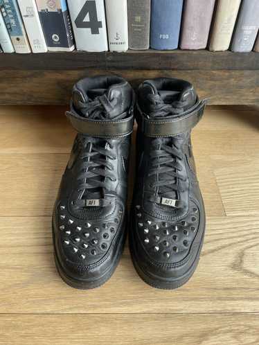 Nike Rare Studded Black Air Force 1