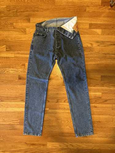 Y/Project Classic Asymmetric Waist Jeans