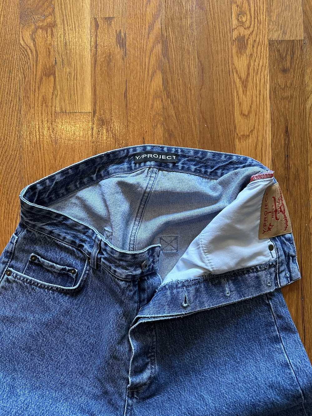 Y/Project Classic Asymmetric Waist Jeans - image 5