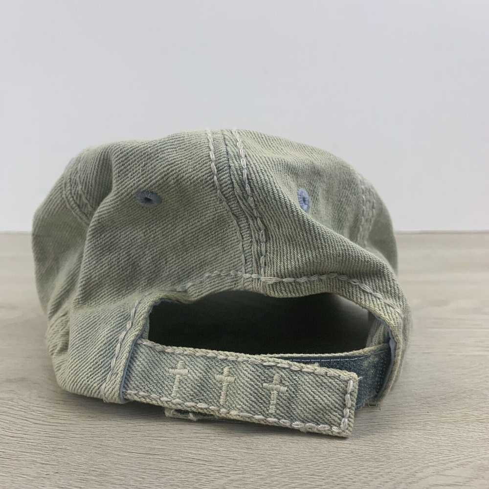 Other Jesus Loves this Hot Mess Hat Blue Adjustab… - image 6