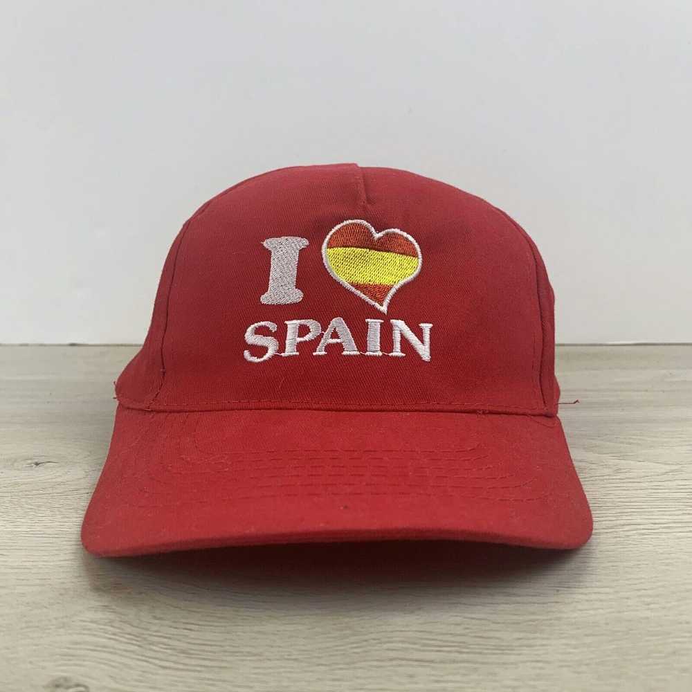 Other I Love Spain Hat Red Adjustable Adult Hat B… - image 2