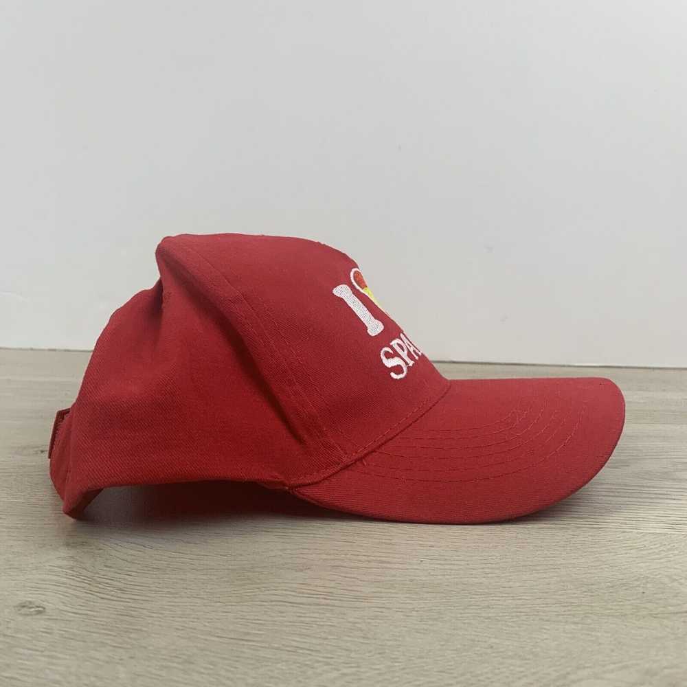 Other I Love Spain Hat Red Adjustable Adult Hat B… - image 8