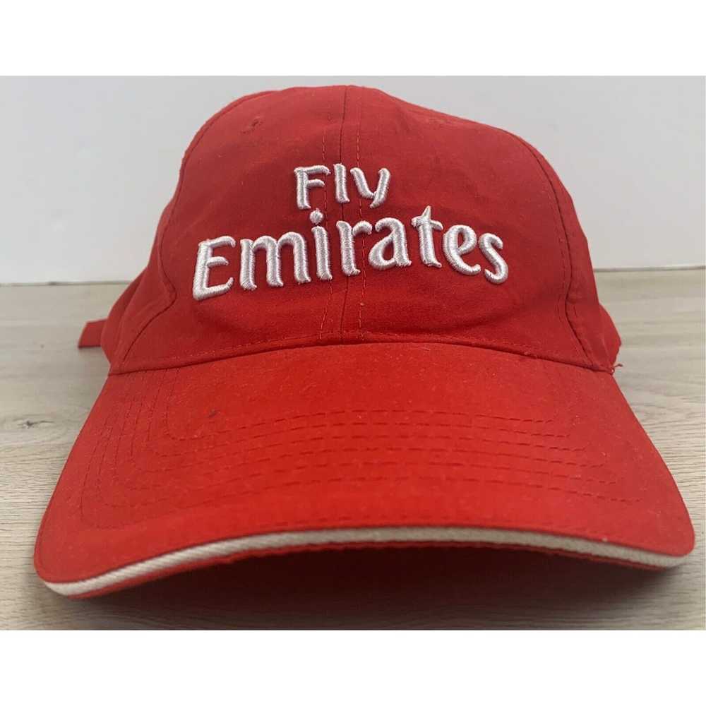 Other Fly Emirates Hat Red Adjustable Adult Hat A… - image 1