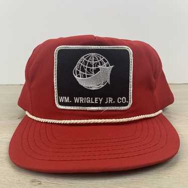 Other WM Wrigley Jr Hat Red Hat Adjustable Hat Ad… - image 1