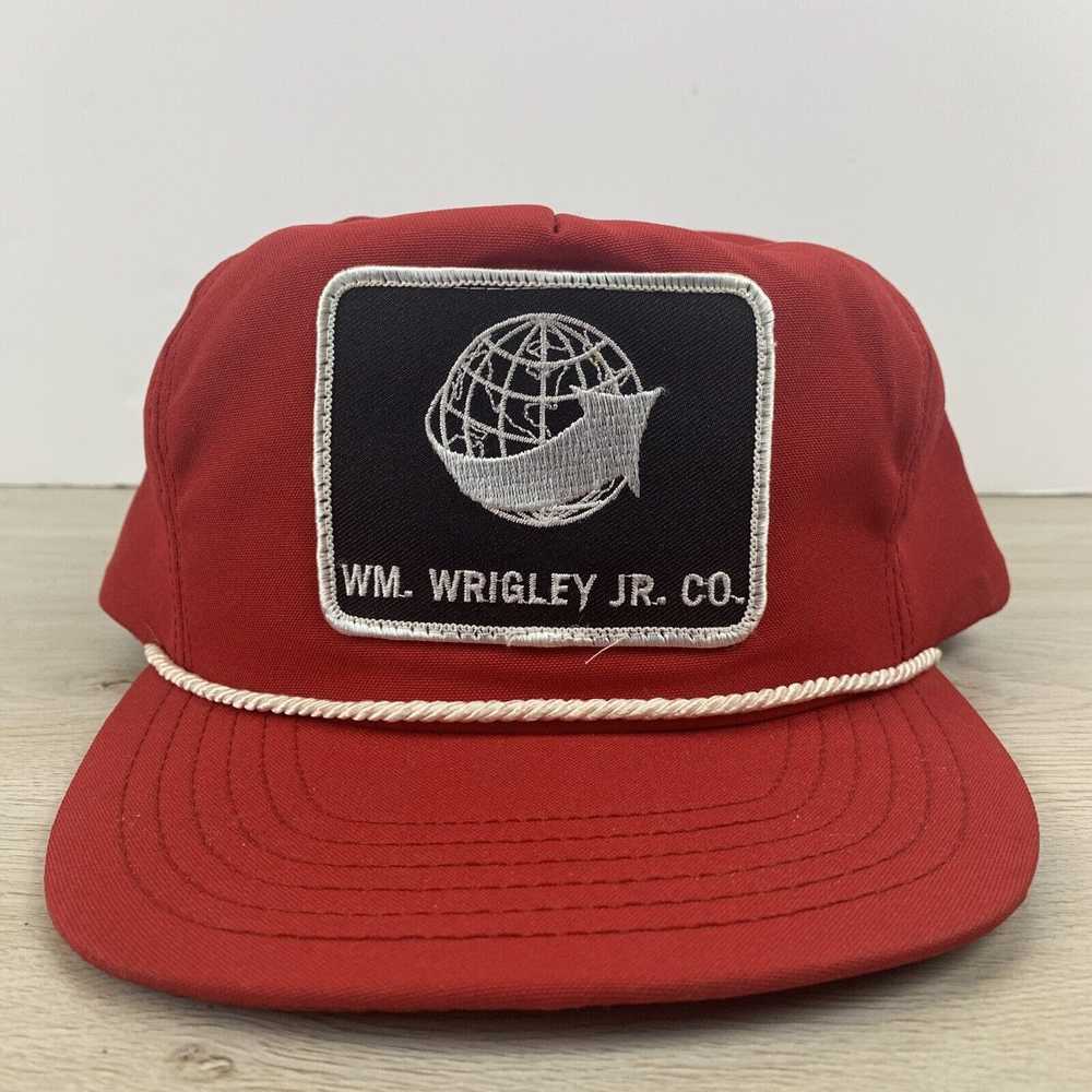 Other WM Wrigley Jr Hat Red Hat Adjustable Hat Ad… - image 2