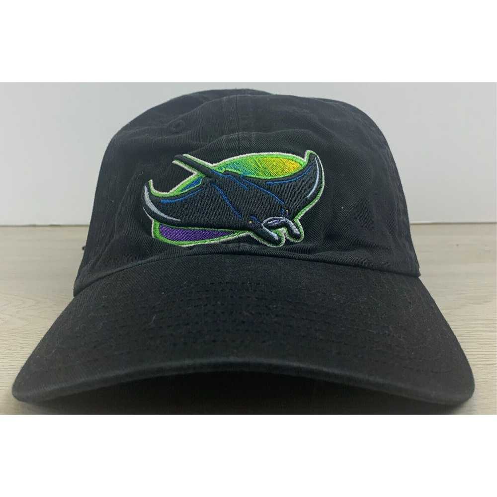 Other Tampa Bay Devil Rays Hat Black Adjustable A… - image 1